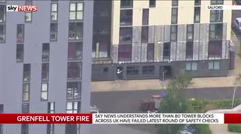 82 tower blocks fail new fire checks