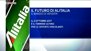 Alitalia, pubblicato il bando di vendita