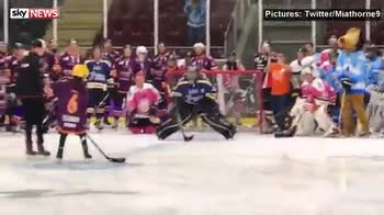 Girl conquers skating despite cerebral palsy