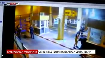 Migranti, oltre mille tentano assalto a Ceuta