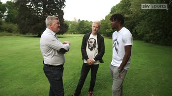 Footgolf with Chalobah and Hughes