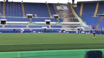 Lazio, Felipe Anderson lavora a parte in vista della Juve
