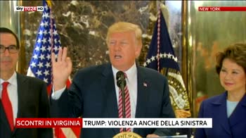 Virginia, Trump  violenza anche dalla sinistra