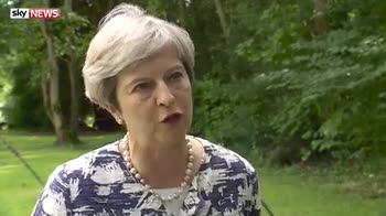 May on progress of Brexit negotiations