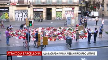 Barcellona, alla Sagrada Familia messa in ricordo vittime