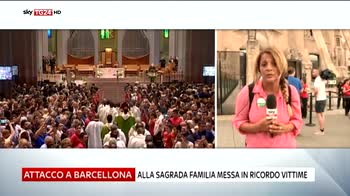 Barcellona, alla Sagrada Familia messa in ricordo vittim