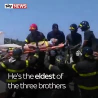 Baby rescued from Italy earthquake