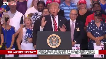 Trump: Charlottesville response was 'perfect'