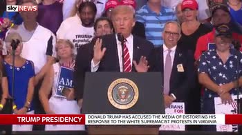 Trump: Charlottesville response was 'perfect'