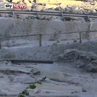 Deluge of mud and stone hits alpine village