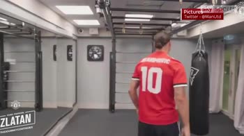 Zlatan to wear United's no.10