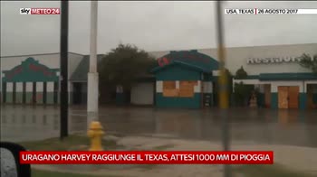 Uragano Harvey colpisce il Texas
