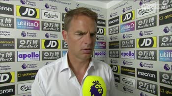 De Boer disappointed with first half