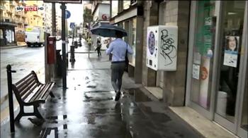 Roma, piove dopo tre mesi di siccità