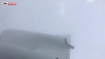 Flying into the eye of the hurricane