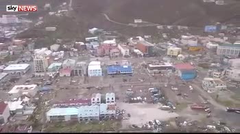 Destruction on the British Virgin Islands