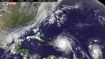 Path of the hurricanes: Katia, Irma and Jose
