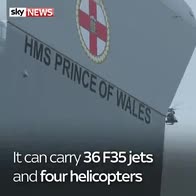 Vital statistics for HMS Prince of Wales
