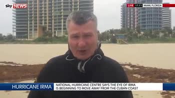 Irma will crash straight up Miami Beach