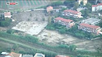Alluvione Livorno, Skytg24 in elicottero sulle zone colpite