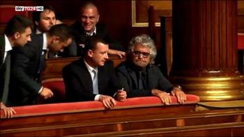 M5s, Grillo a Roma preme per candidaure primarie