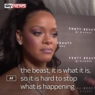 Rihanna: Hurricane Maria is a 'beast'