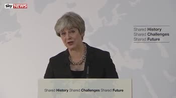 May favours 'completely different' Brexit