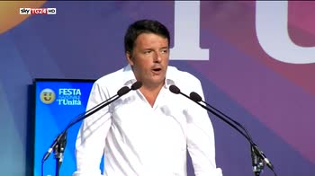 Renzi, stop litigi in campagna elettorale