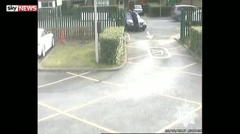 Man rams car at teacher at school gates
