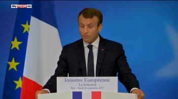 Macron, rilanciare europa