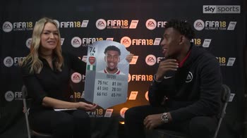 Iwobi reacts to his FIFA 18 stats!