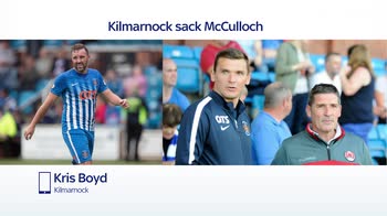 Boyd on McCulloch sacking