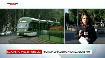 Milano, sciopero Atm contro privatizzazione