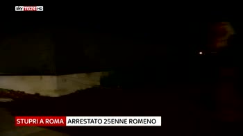 Stupri a Roma, arrestato 25enne