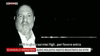 Scandalo Weinstein, audio molestie registrato da Nypd