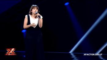 Paola Perrone canta Lucio Dalla a X Factor