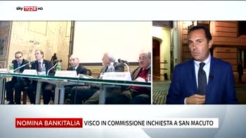 Bankitalia, Visco in commissione a San Macuto