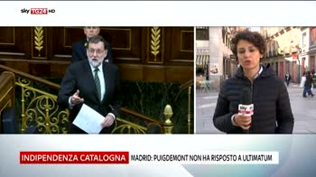 Madrid  Puigdemont non ha risposto a ultimatum