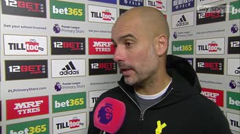 Pep pleased with performance