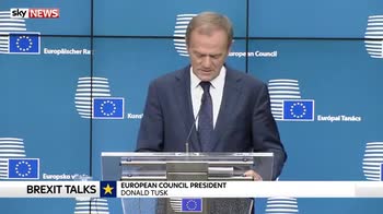 Tusk: Brexit deadlock has 'been exaggerated'