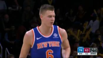 NBA, i 32 punti di Porzingis contro Cleveland