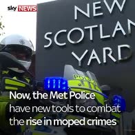 Met police alter approach to moped crime