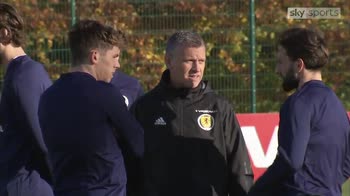 Black 'encouraged' by Scotland players