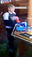 Pub releases CCTV of collection tin theft