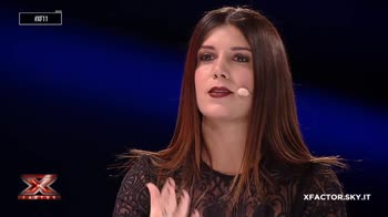 Daniela Collu e i giudici di X Factor