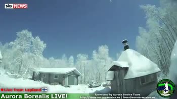 Fireball races through sky in Lapland