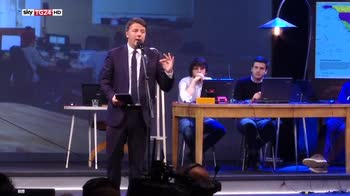 Renzi alla Leopolda parla di diritti e fine vita