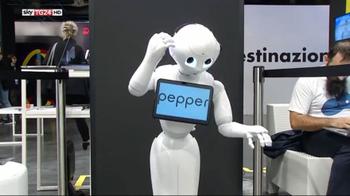 Turismo, Paolo Pepper un robot alla reception