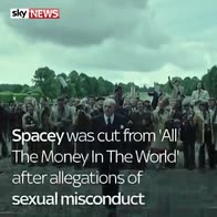 Watch: Spacey's last-minute replacement
