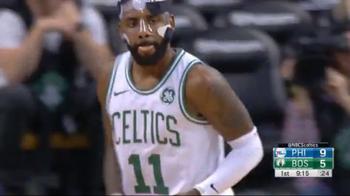 NBA, i 36 punti di Kyrie Irving contro Philadelphia